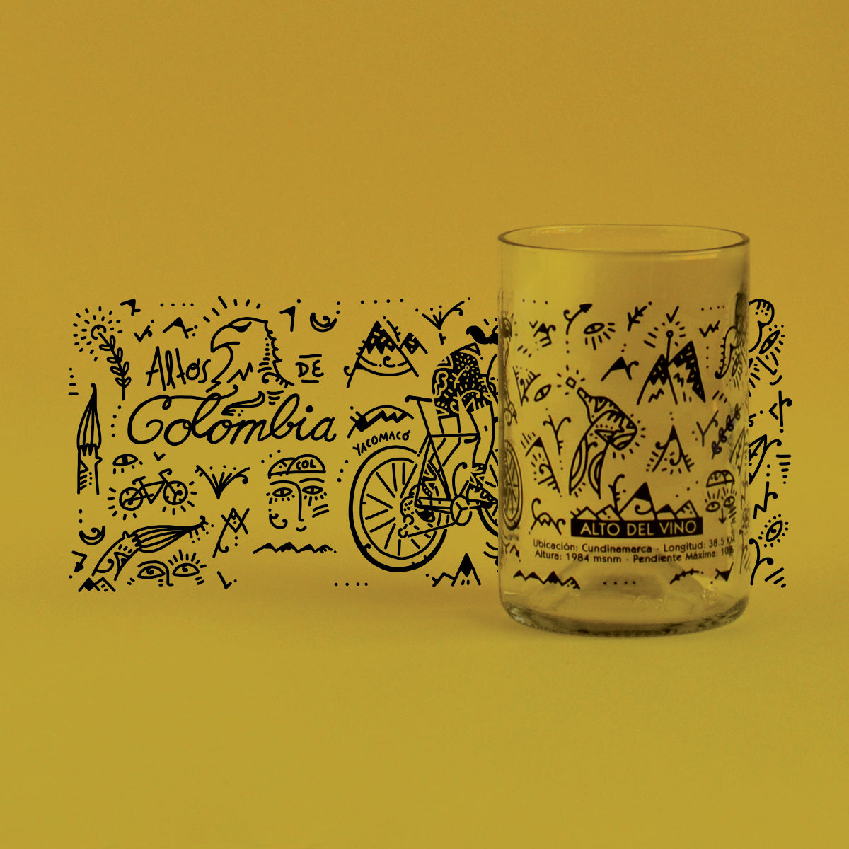 Colección Altos de Colombia x4