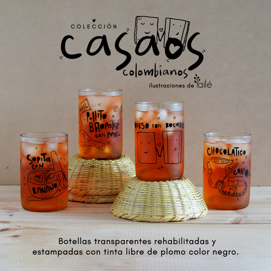 Colección Casaos Colombianos x4