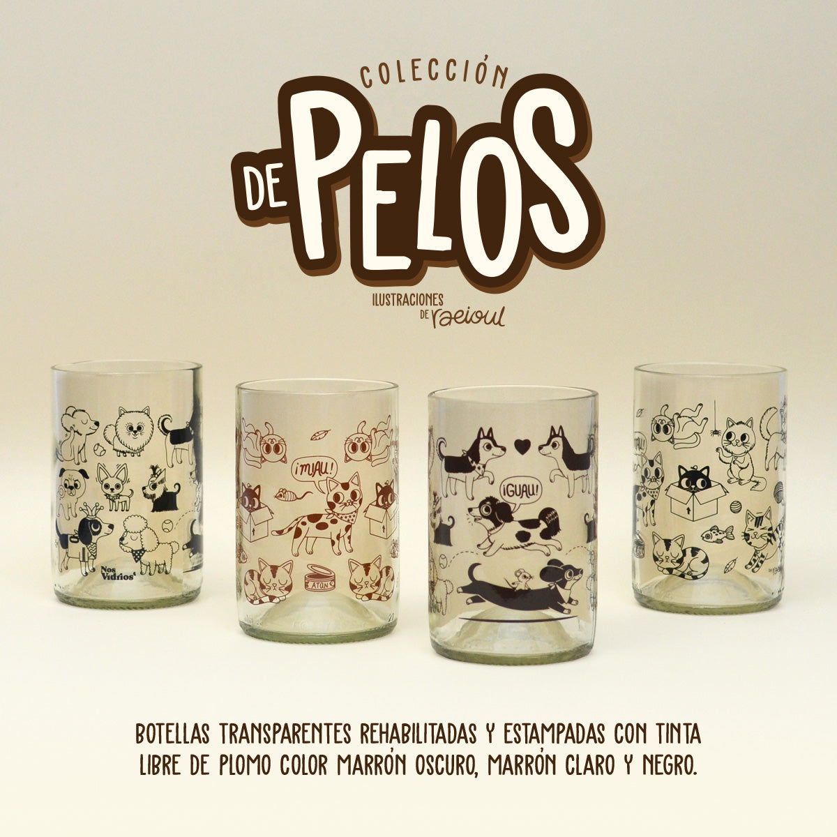 Colección De Pelos x4