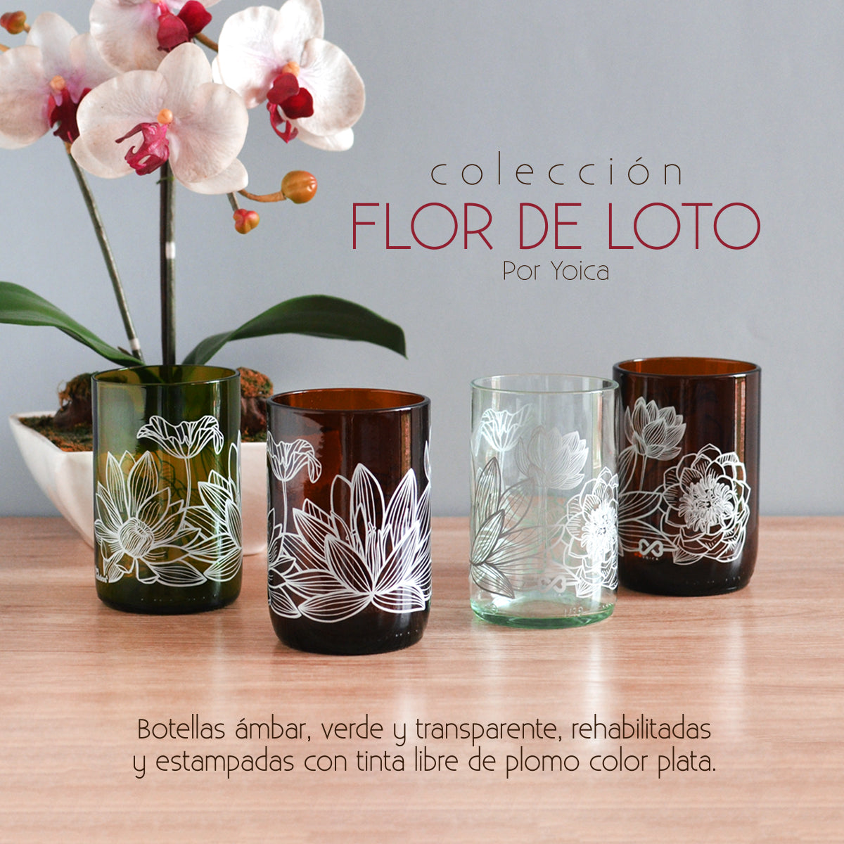 Colección Flor de Loto x4
