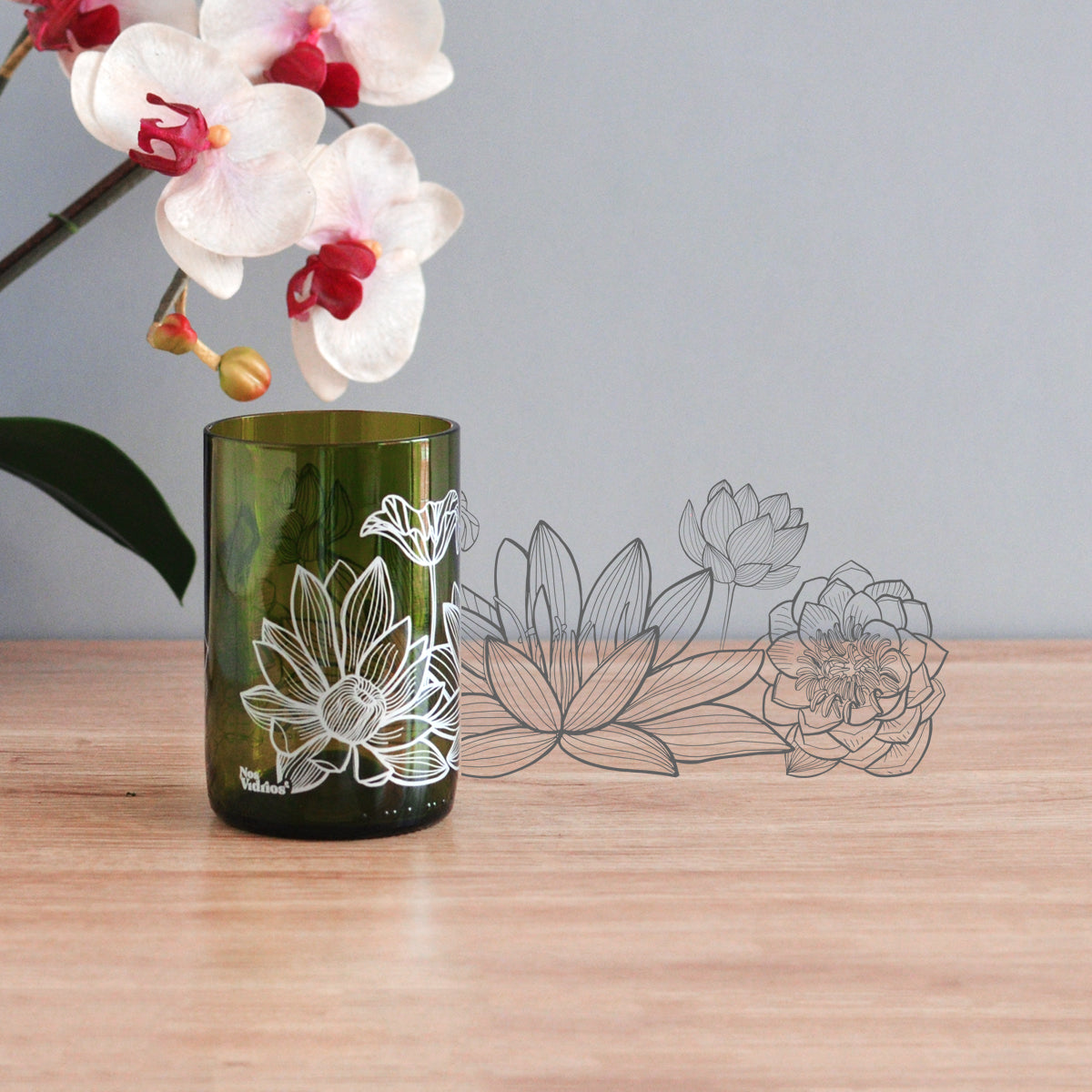 Colección Flor de Loto x4