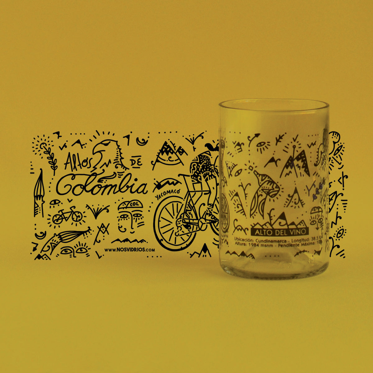 Colección Altos de Colombia x4