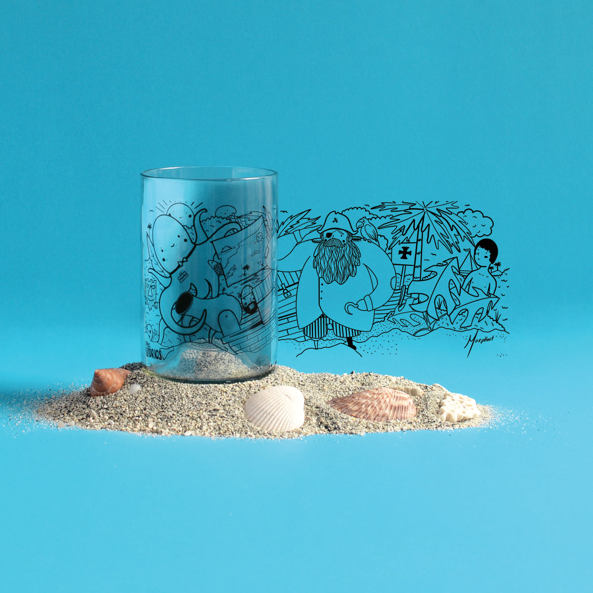 Colección Bajo el Mar x4