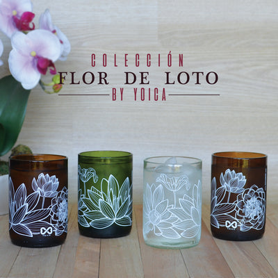 Colección Flor de Loto by Yoica X4 - Nos Vidrios