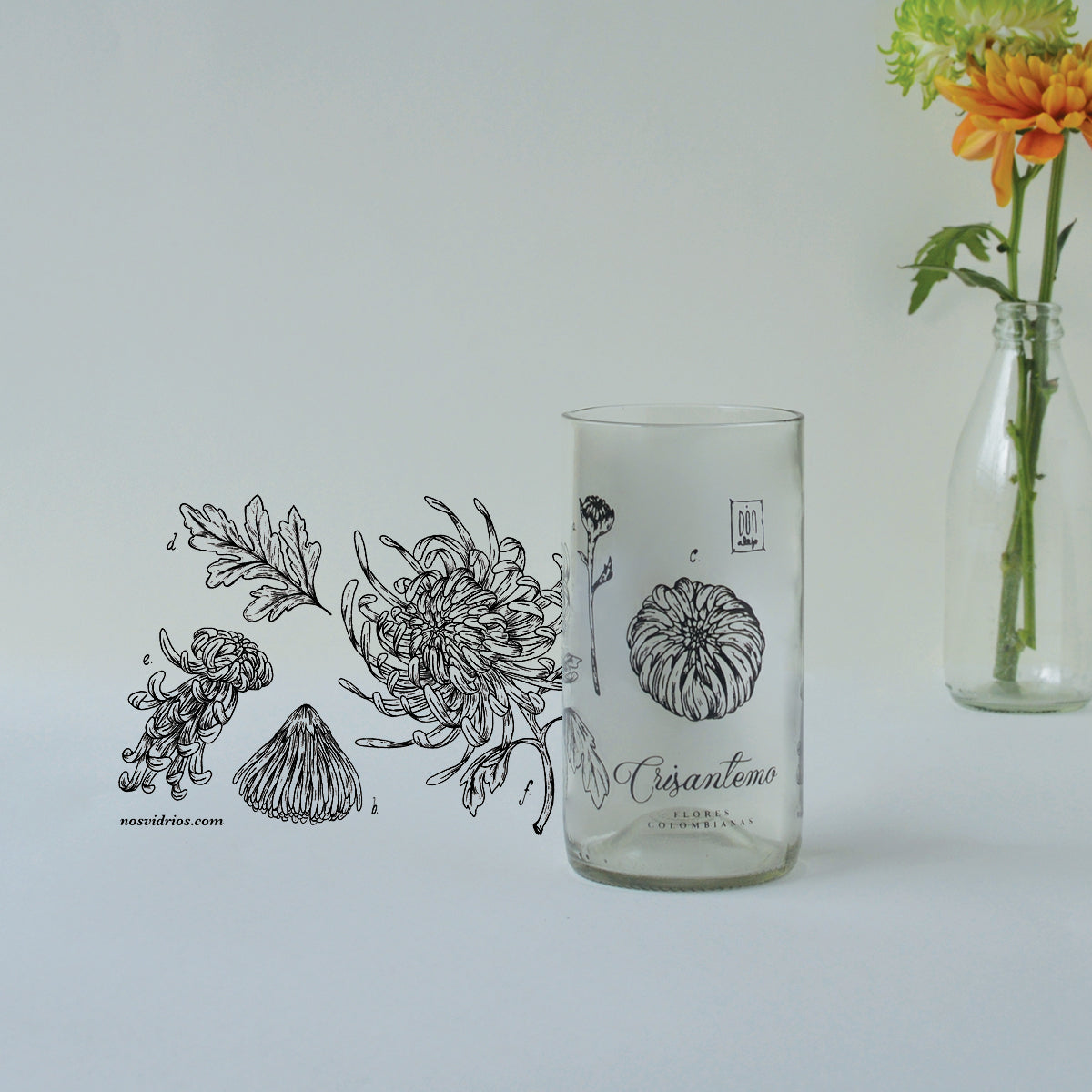 Colección Flores de Colombia X6