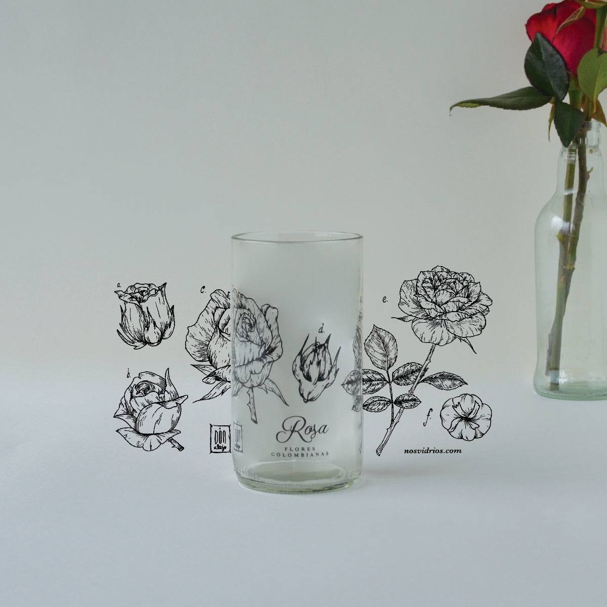 Colección Flores de Colombia X6